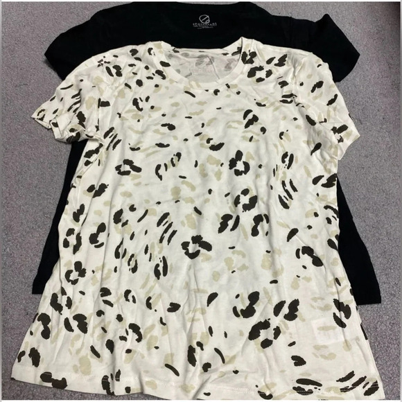 ECOTHREADS 2 100% ORGANIC COTTON SHORT SLEEVE TEES NEW WITH TAGS - Picture 1 of 6